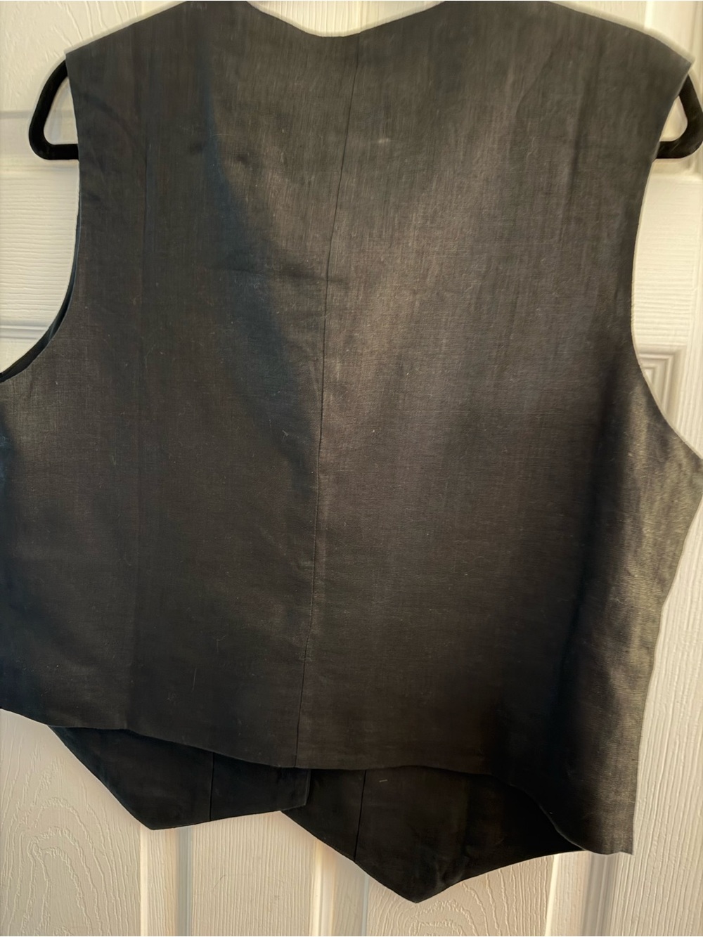 Quince Black Women's Button-Front Vest - Picture 2 of 5